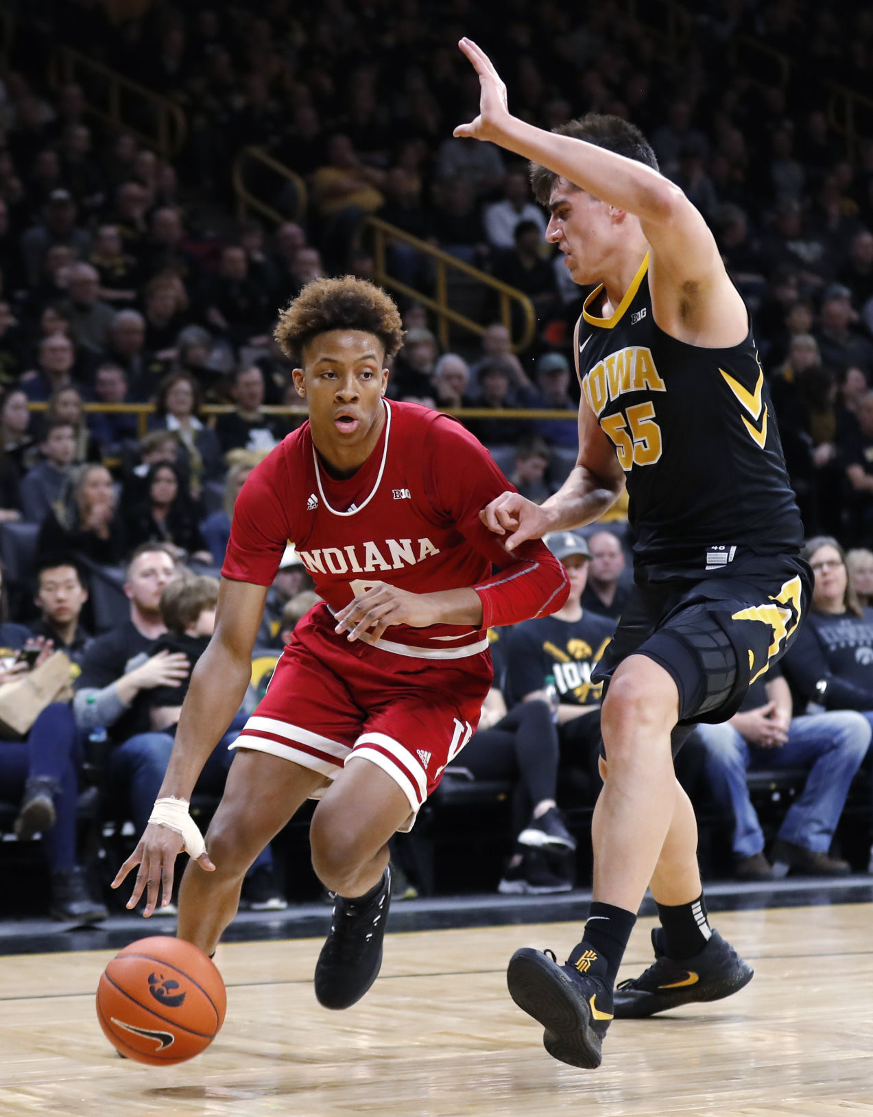 Indiana Iowa Basketball